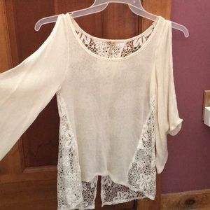 Open Back Lace Hollister Shirt